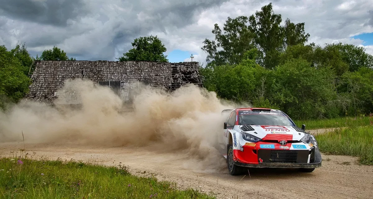 TOYOTA GAZOO Racing Clinches Victory at Rally Estonia