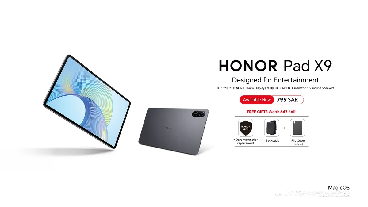 HONOR launches the New Pad X9