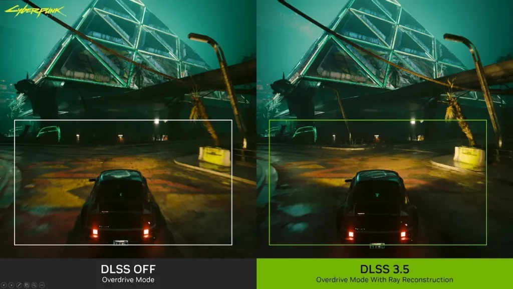 NVIDIA DLSS 3.5 with Ray Reconstruction in Cyberpunk 2077_ssict_1200_675