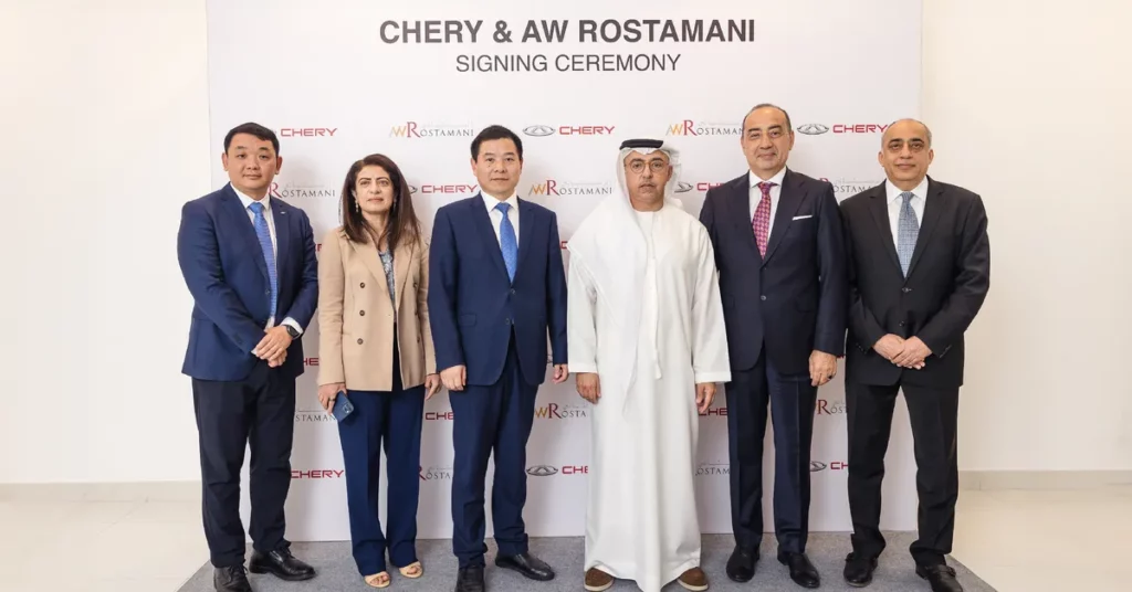 AWROSTAMANI GROUP PARTNERS WITH CHERY TO EMPOWER UAE'S AUTOMOTIVE SECTOR2_ssict_1200_628