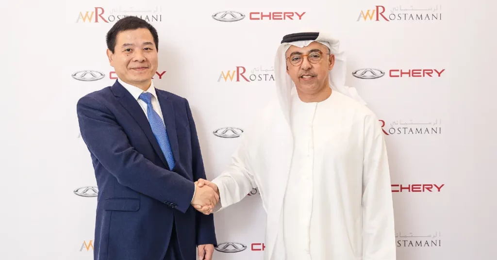 AWROSTAMANI GROUP PARTNERS WITH CHERY TO EMPOWER UAE'S AUTOMOTIVE SECTOR3_ssict_1200_628