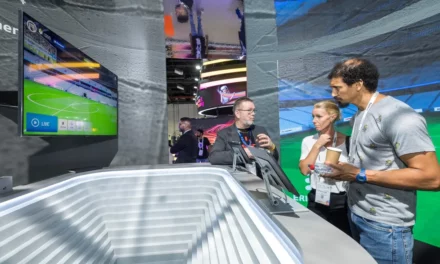 Ericsson catches visitors’ attention at GITEX Global 2023 with its immersive sports demo