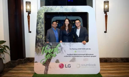 LG presents a breath of fresh air at its retrofit solutions seminar, planting a tree for each attendee