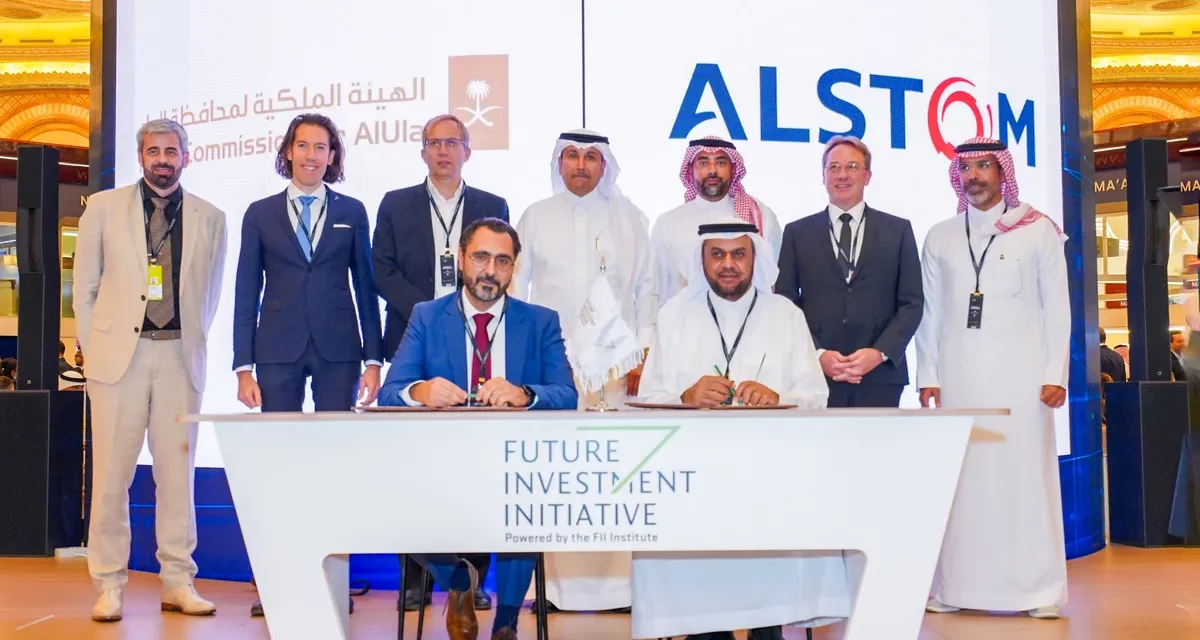 ROYAL COMMISSION FOR ALULA REVEALS ALULA EXPERIENTIAL TRAMWAY PROGRESS AND CONTRACTS ALSTOM AT FUTURE INVESTMENT INITIATIVE