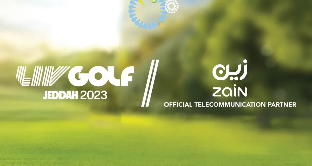 Zain KSA Official Telecommunication Partner for LIV Golf Jeddah Tournament