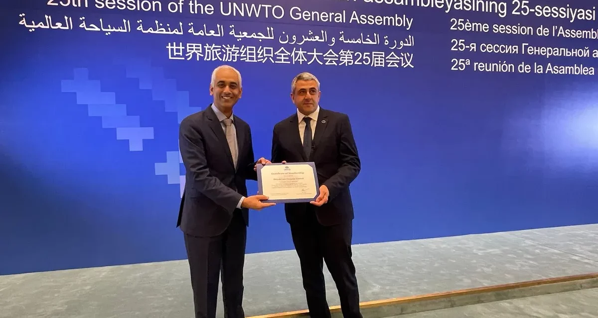 DIRIYAH JOINS UNWTO WITH A CEREMONY HELD DURING THE 25TH SUMMIT IN UZBEKISTAN