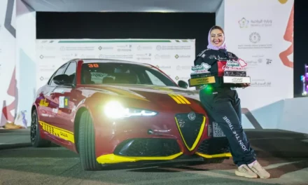 Impressive 2nd Place Finish for Saudi Racer Afnan AlMarglani’s in Jeddah Autocross Championship with Petromin Stellantis Alfa Romeo