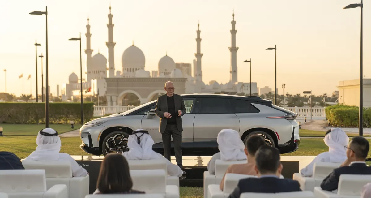 Faraday Future Enters Middle East with FF 91 2.0 Futurist aiFalcon Limited Edition and Strategic Agreements