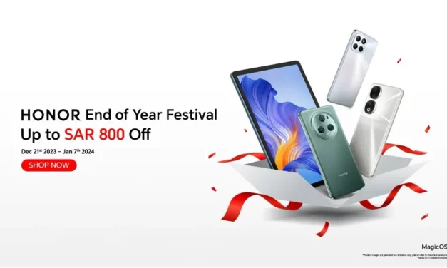 HONOR Reveals Year-End Offers: Up to SAR 800 Off on a Variety of Smart Devices
