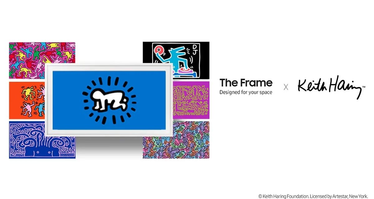 Samsung Brings Legendary Artist Keith Haring Collection to The Frame