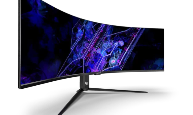 Acer Debuts Curved OLED and MiniLED Monitors for Avid Gamers