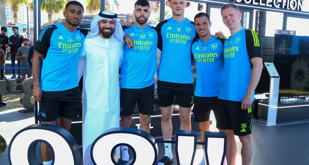 TCL brings Arsenal fans together with their favourite football heroes in Dubai