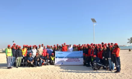ACCIONA TEAM COLLECTS OVER 200 KG OF WASTE AT AL WAKRAH PUBLIC BEACH IN DOHA