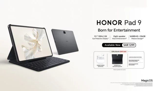 HONOR Launches its First Tablet: HONOR Pad 8, Delivering a Best-in-Class  Display and Exceptional Audio Features - Saudishopper