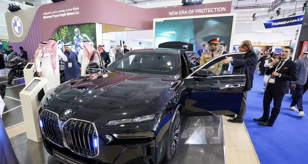 BMW’s pioneering civilian protection vehicles shine at World Defense Summit 2024