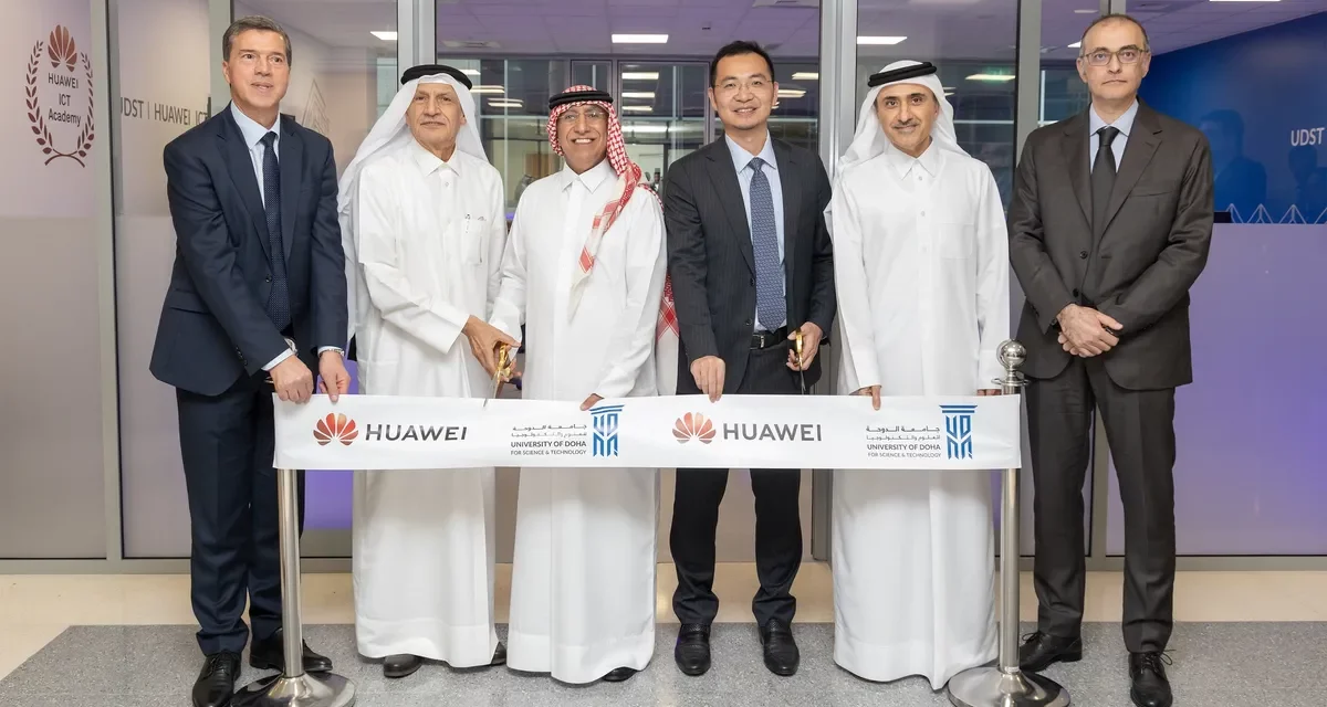 University of Doha for Science and Technology (UDST) and Huawei Jointly Launch State-of-the-Art AI ICT Academy Lab
