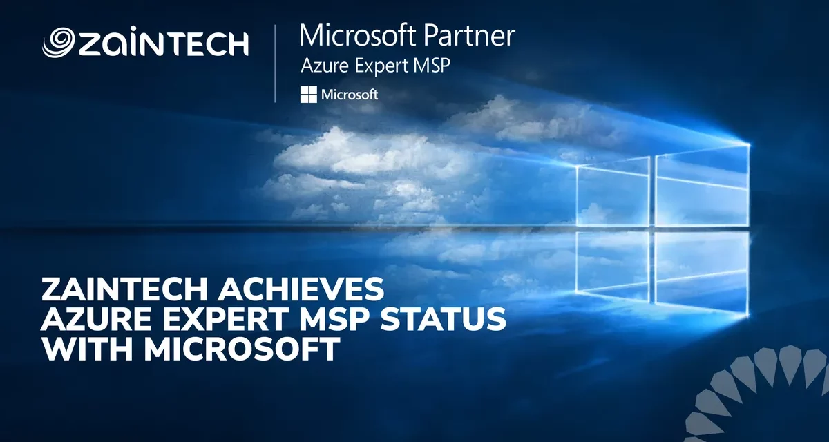 ZainTECH Awarded Microsoft Azure Expert Managed Service Provider (MSP) Status  