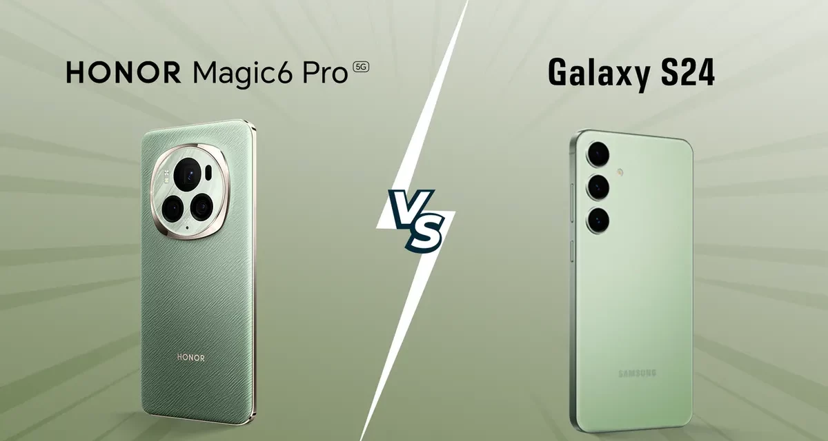 AI Showdown: HONOR Magic 6 Pro vs. Samsung Galaxy S24 – Who Wins the Future?